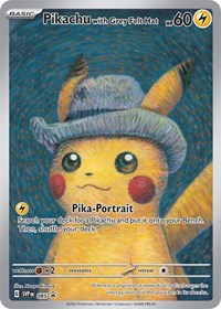Pikachu with Grey Felt Hat (085) [SV Scarlet and Violet Promo Cards]