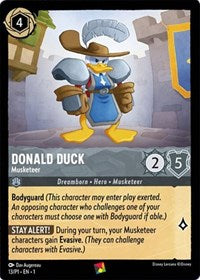 Donald Duck - Musketeer (13) [Disney Lorcana Promo Cards]