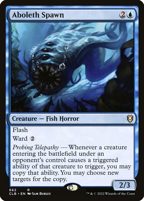 Aboleth Spawn (662) [Commander Legends: Battle for Baldur's Gate]