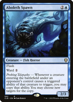 Aboleth Spawn (662) [Commander Legends: Battle for Baldur's Gate]