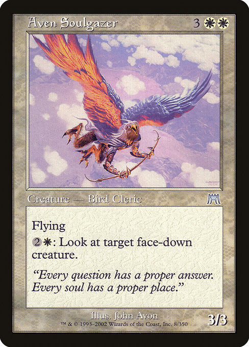 Aven Soulgazer (8) [Onslaught]