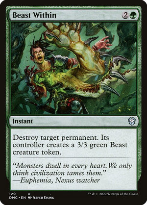 Beast Within (129) [Dominaria United Commander]