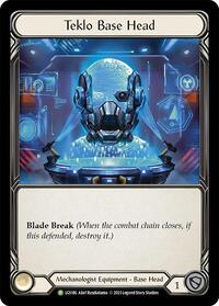 Teklo Base Head - LGS186 (LGS186) [Flesh and Blood Promo Cards]
