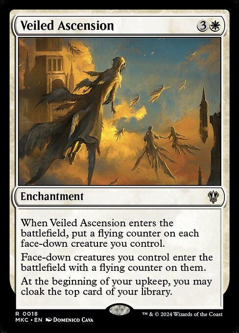 Veiled Ascension (18) [Murders at Karlov Manor Commander]