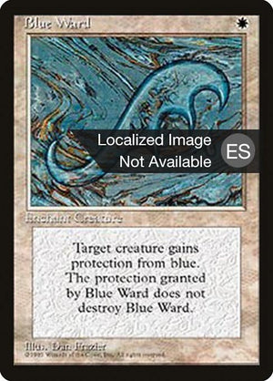 Blue Ward (10) [Fourth Edition Foreign Black Border]