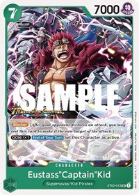 Eustass"Captain"Kid (Tournament Pack Vol. 5) (ST02-013) [One Piece Promotion Cards]