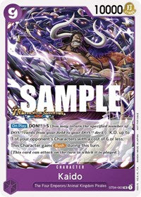 Kaido (Tournament Pack Vol. 5) (ST04-003) [One Piece Promotion Cards]