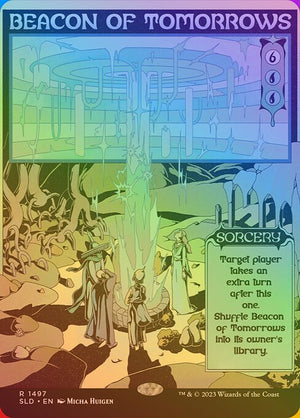 Beacon of Tomorrows (1497★) [Secret Lair Drop] [Borderless]
