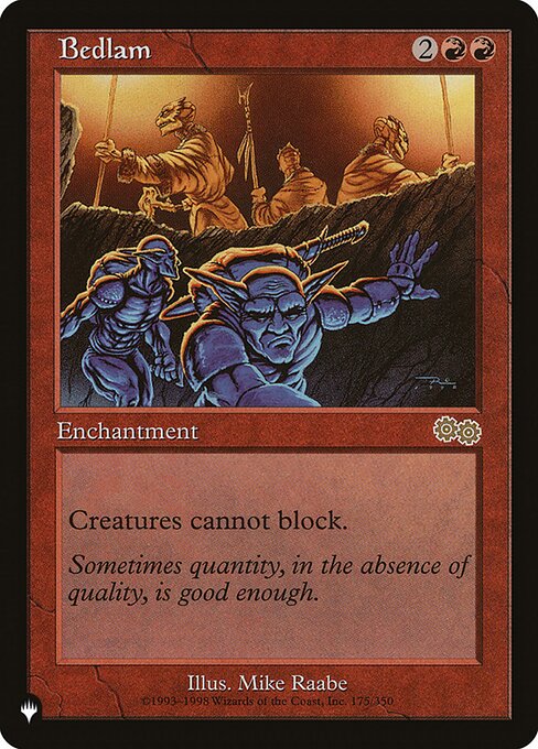Bedlam (USG-175) [The List]