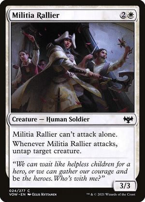 Militia Rallier (24) [Innistrad: Crimson Vow]