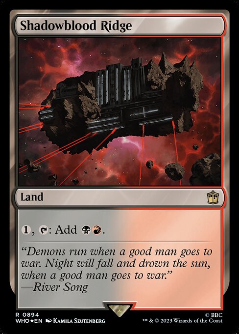Shadowblood Ridge (894) [Doctor Who]