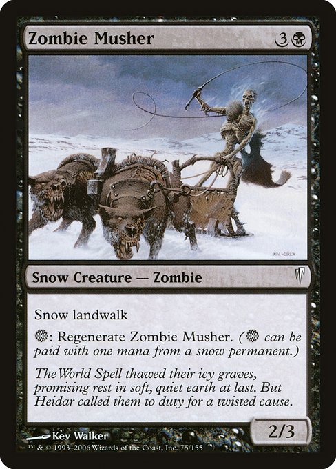 Zombie Musher (75) [Coldsnap]