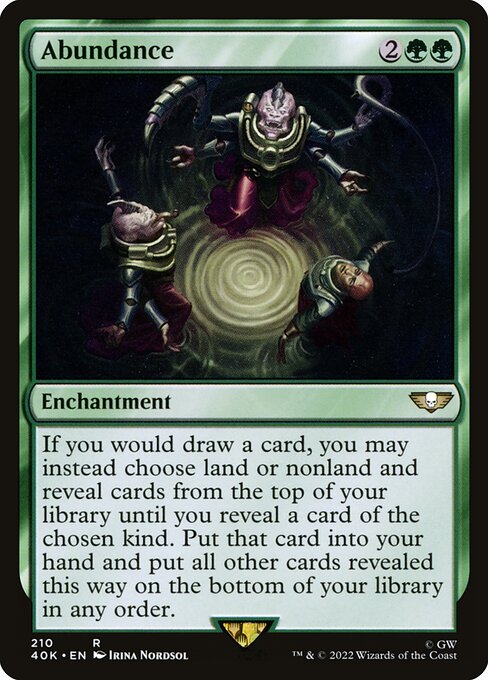 Abundance (210) [Warhammer 40,000 Commander]