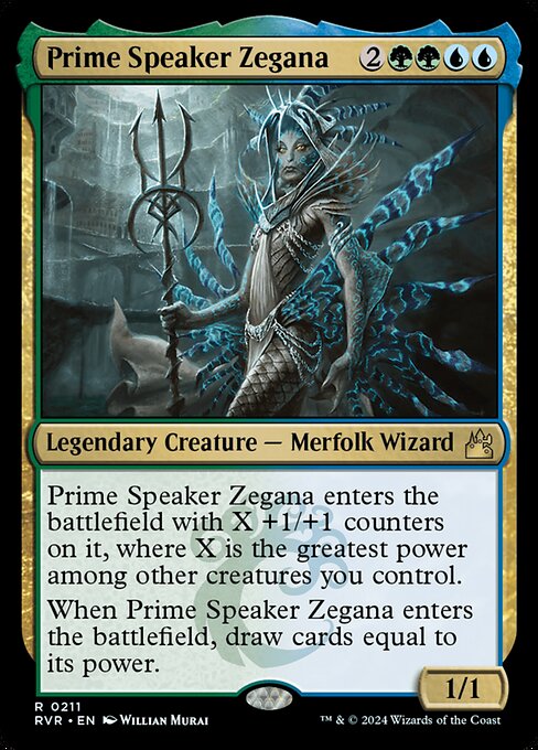 Prime Speaker Zegana (211) [Ravnica Remastered]