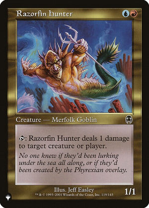 Razorfin Hunter (APC-119) [The List]