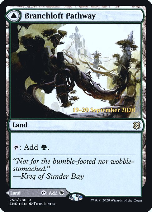Branchloft Pathway // Boulderloft Pathway (258s) [Zendikar Rising Promos]
