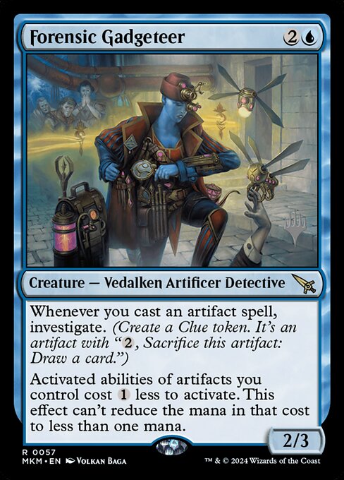 Forensic Gadgeteer (57p) [Murders at Karlov Manor Promos]