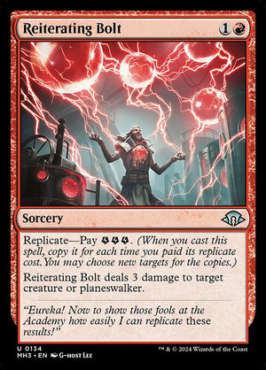 Reiterating Bolt (134) [Modern Horizons 3]