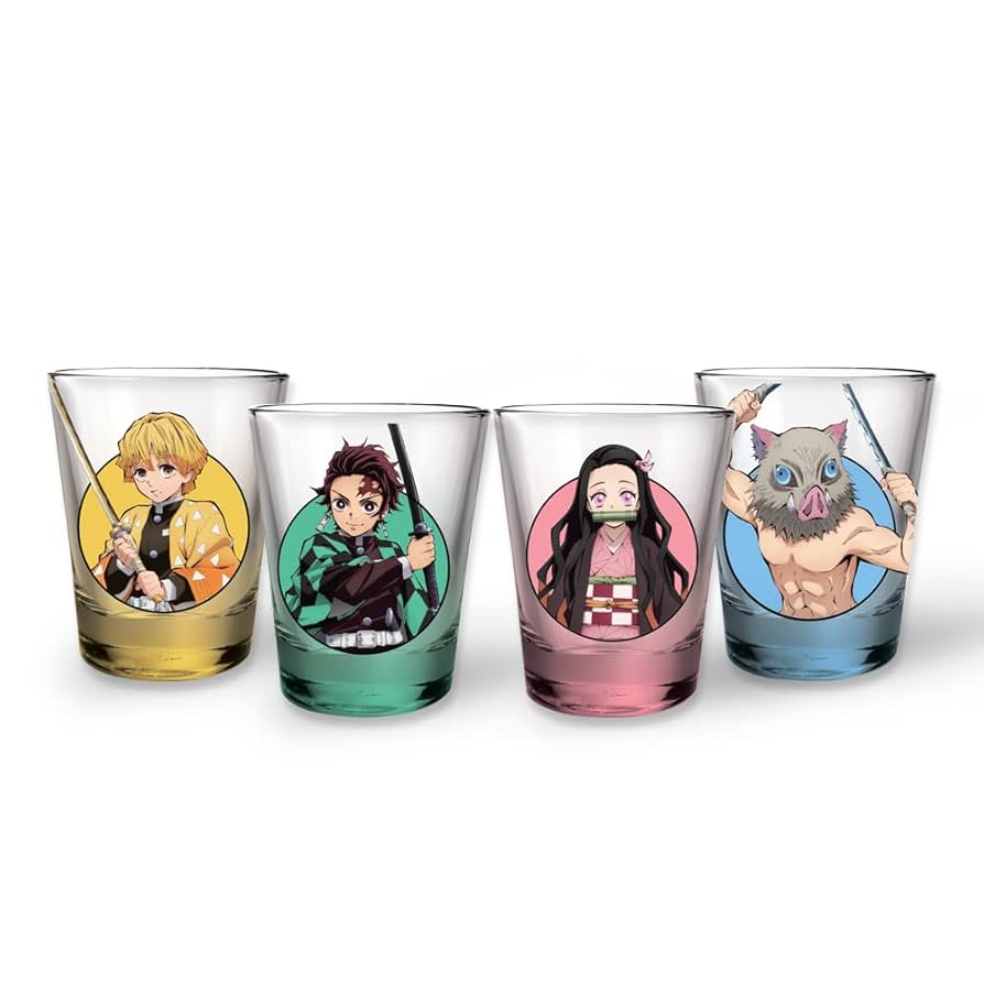 Demon Slayer Shot Glass Set