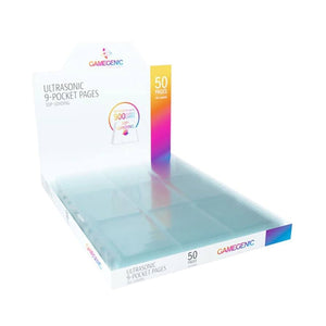 Gamegenic - Pages Ultrasonic Toploading 9-pkt Clear (50)