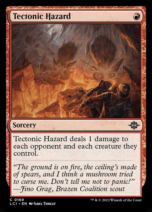 Tectonic Hazard (169) [The Lost Caverns of Ixalan]