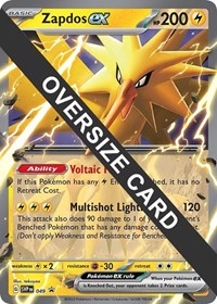 Zapdos ex - 049 (049) [Jumbo Cards]