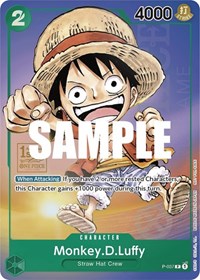 Monkey.D.Luffy (037) (1st Anniversary Tournament) (P-037) [One Piece Promotion Cards]
