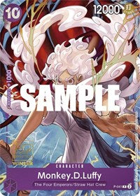 Monkey.D.Luffy (041) (1st Anniversary Tournament) (P-041) [One Piece Promotion Cards]