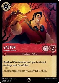 Gaston - Arrogant Hunter (24) [Disney Lorcana Promo Cards]