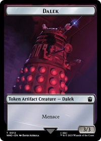 Dalek // Treasure (0029) Double-Sided Token (12 // 29) [Doctor Who]
