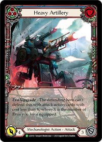 Heavy Artillery (Blue) - LGS193 (LGS193) [Flesh and Blood Promo Cards]