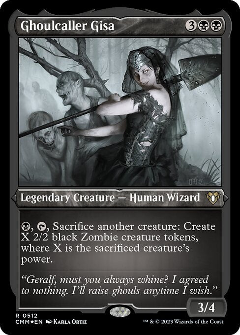 Ghoulcaller Gisa (512) [Commander Masters]