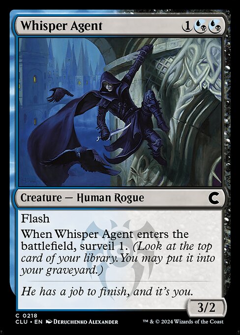 Whisper Agent (218) [Ravnica: Clue Edition]