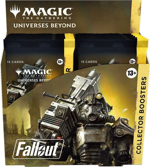 Universes Beyond Fallout Collector Booster Display