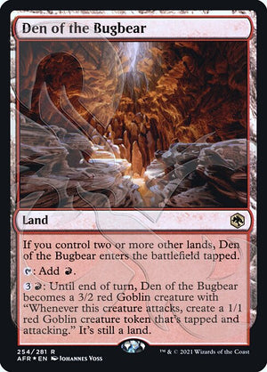 Den of the Bugbear (254a) [Adventures in the Forgotten Realms Promos]