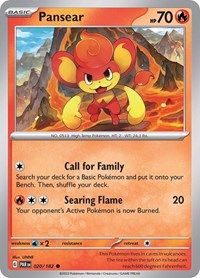 Pansear (020/182) [SV04 Paradox Rift]