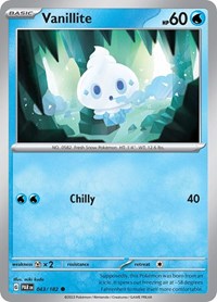 Vanillite (043/182) [SV04 Paradox Rift]
