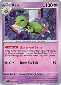 Xatu (072/182) [SV04 Paradox Rift]