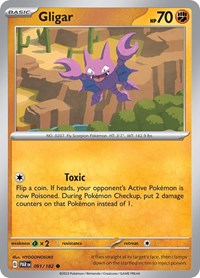 Gligar (091/182) [SV04 Paradox Rift]