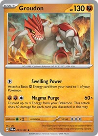 Groudon - 093/182 (093/182) [SV04 Paradox Rift]