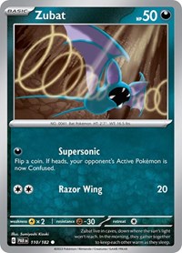 Zubat (110/182) [SV04 Paradox Rift]