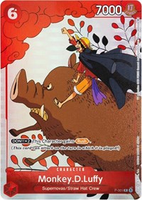 Monkey.D.Luffy (Gift Collection 2023) (P-001) [One Piece Promotion Cards]