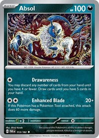Absol (113/182) [SV04 Paradox Rift]