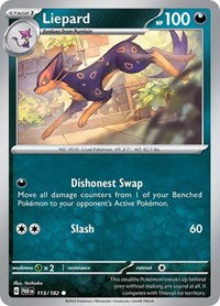 Liepard (115/182) [SV04 Paradox Rift]