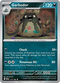 Garbodor - 117/182 (117/182) [SV04 Paradox Rift]