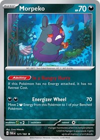 Morpeko - 121/182 (121/182) [SV04 Paradox Rift]