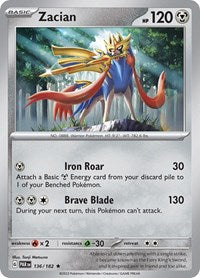 Zacian (136/182) [SV04 Paradox Rift]