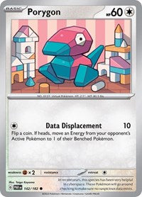 Porygon (142/182) [SV04 Paradox Rift]