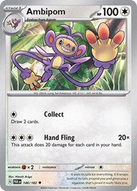 Ambipom (146/182) [SV04 Paradox Rift]