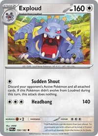 Exploud (150/182) [SV04 Paradox Rift]